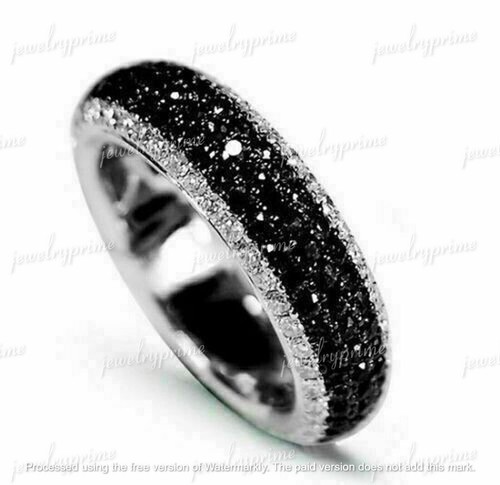 Anello fascia con diamanti - anello, a