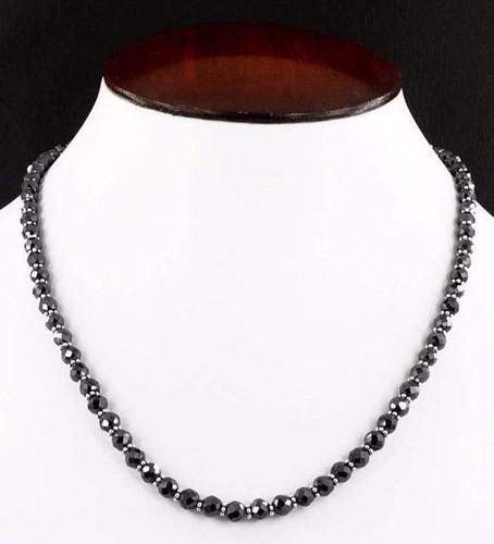 Collana diamanti neri 20 - collana,
