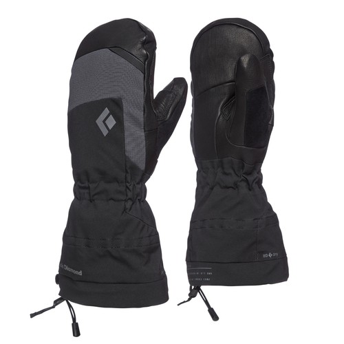 Guanti black diamond - black, mercury